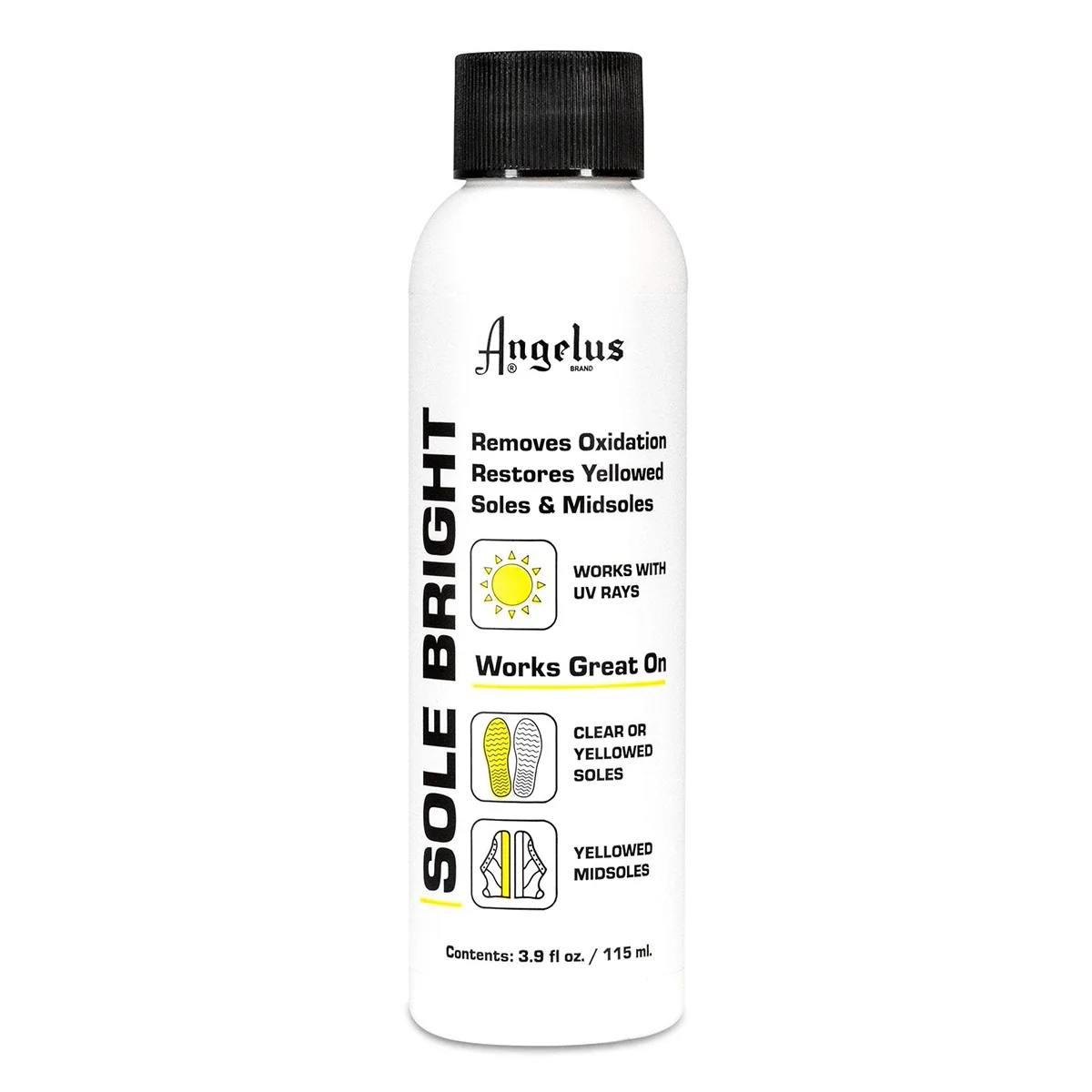 Nettoyant semelle chaussure jaunie - Angelus Sole Bright - 115ml