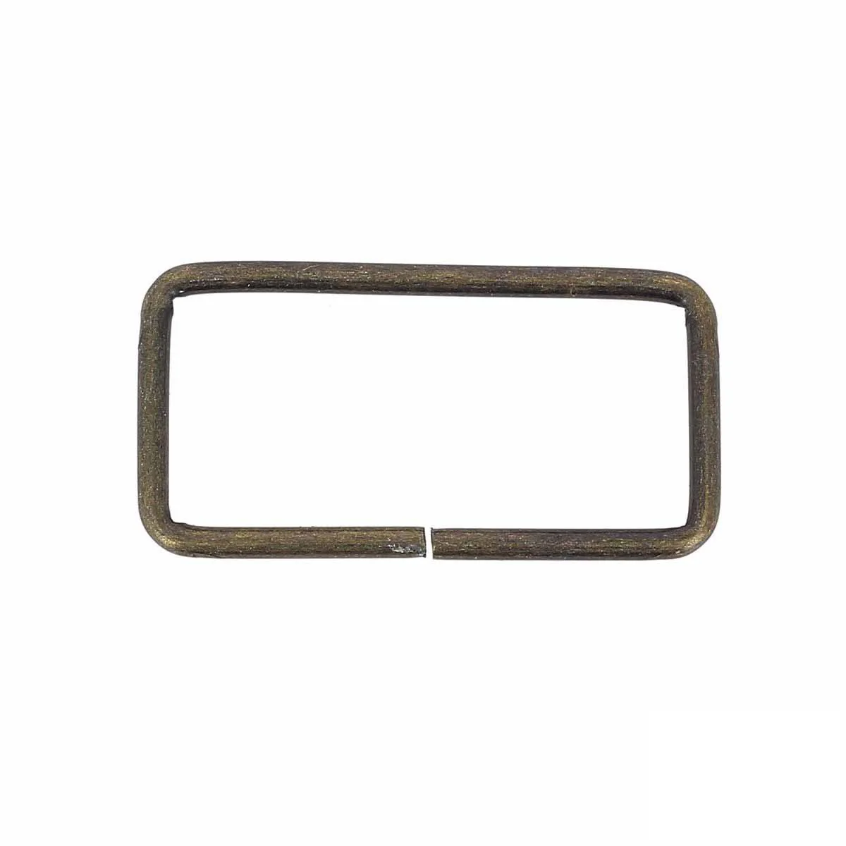 Passant rectangulaire - LAITON VIEILLI - Fil fin - Image 12