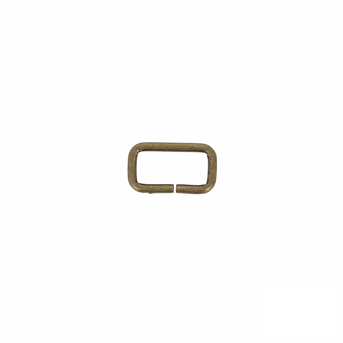 Passant rectangulaire - LAITON VIEILLI - Fil fin - Image 4
