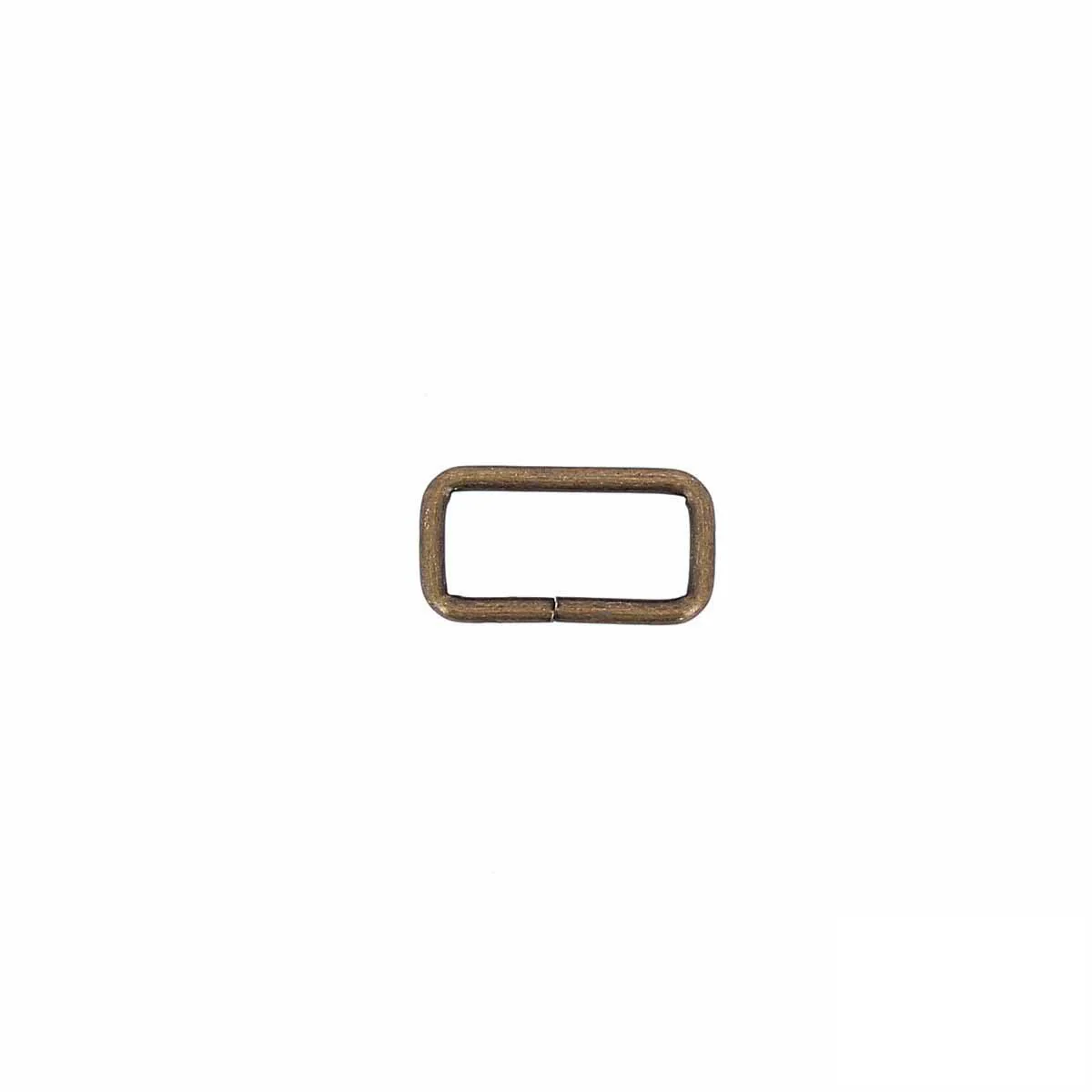 Passant rectangulaire - LAITON VIEILLI - Fil fin - Image 5
