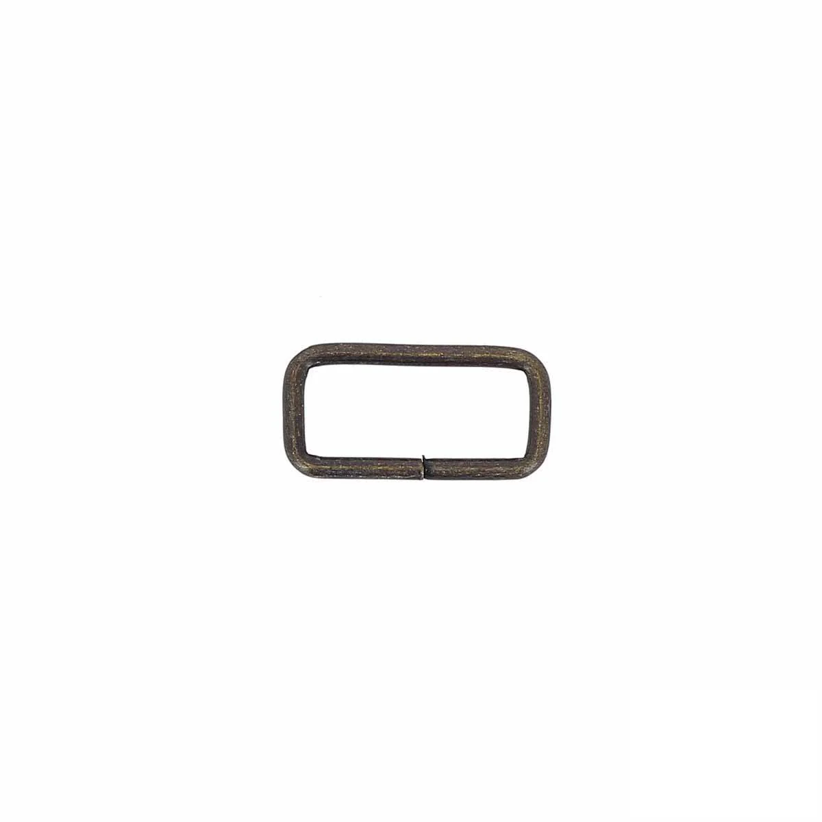 Passant rectangulaire - LAITON VIEILLI - Fil fin - Image 7