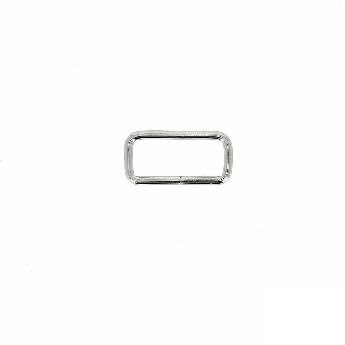 Passant rectangulaire - NICKELÉ - Fil fin - Image 3