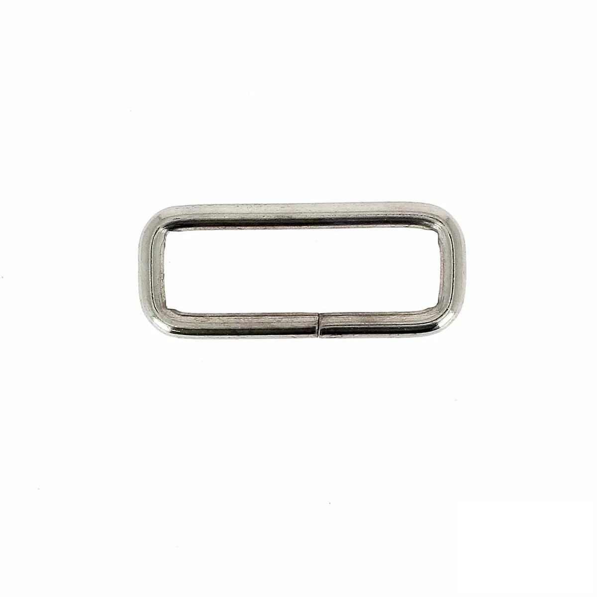Passant rectangulaire - NICKELÉ - Fil fin - Image 6