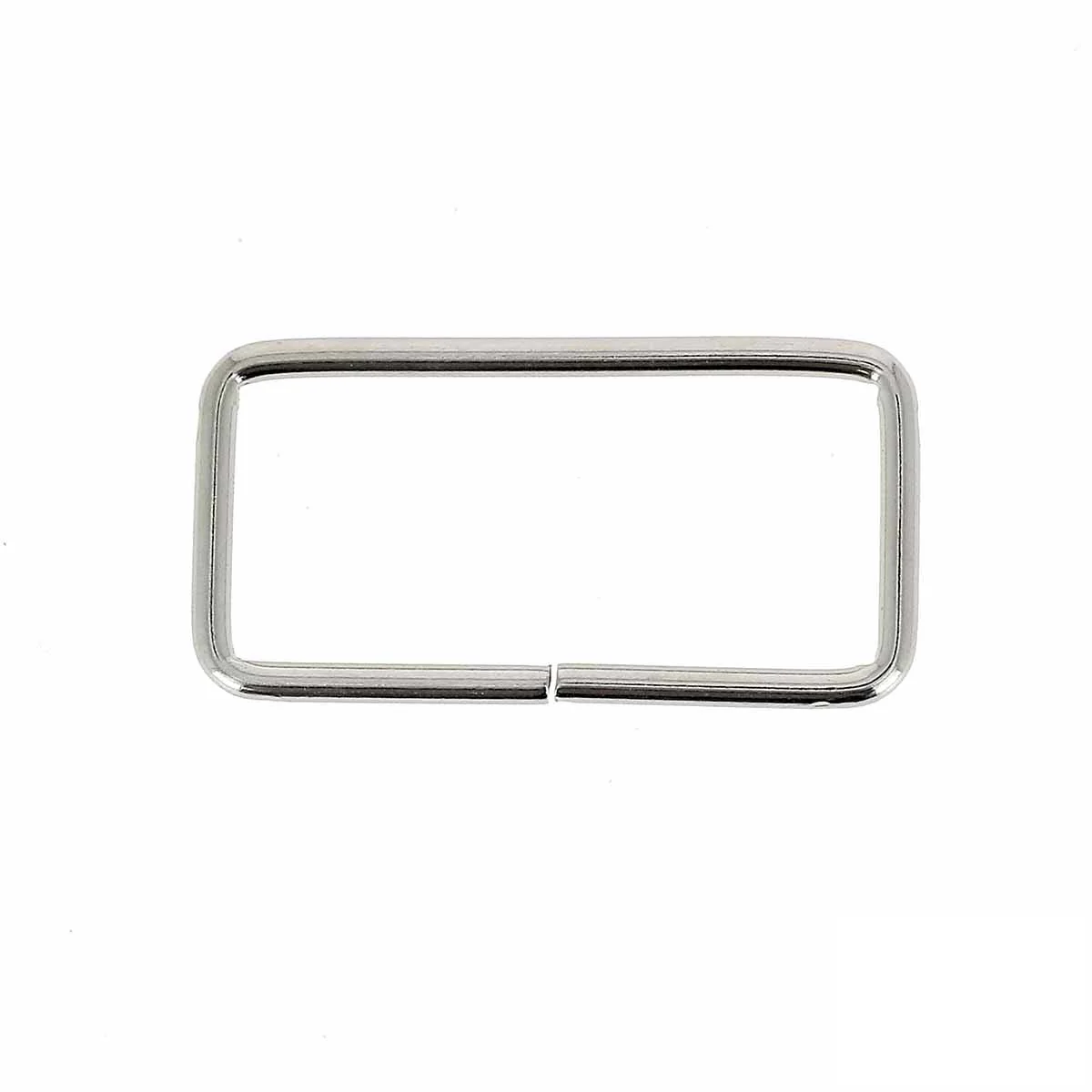 Passant rectangulaire - NICKELÉ - Fil fin - Image 8