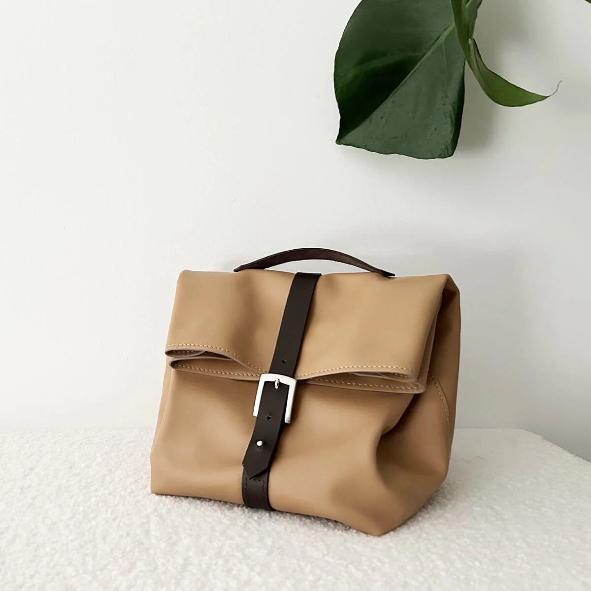 Patron Lunch bag en cuir à coudre à la machine - Deco Cuir - Image 7