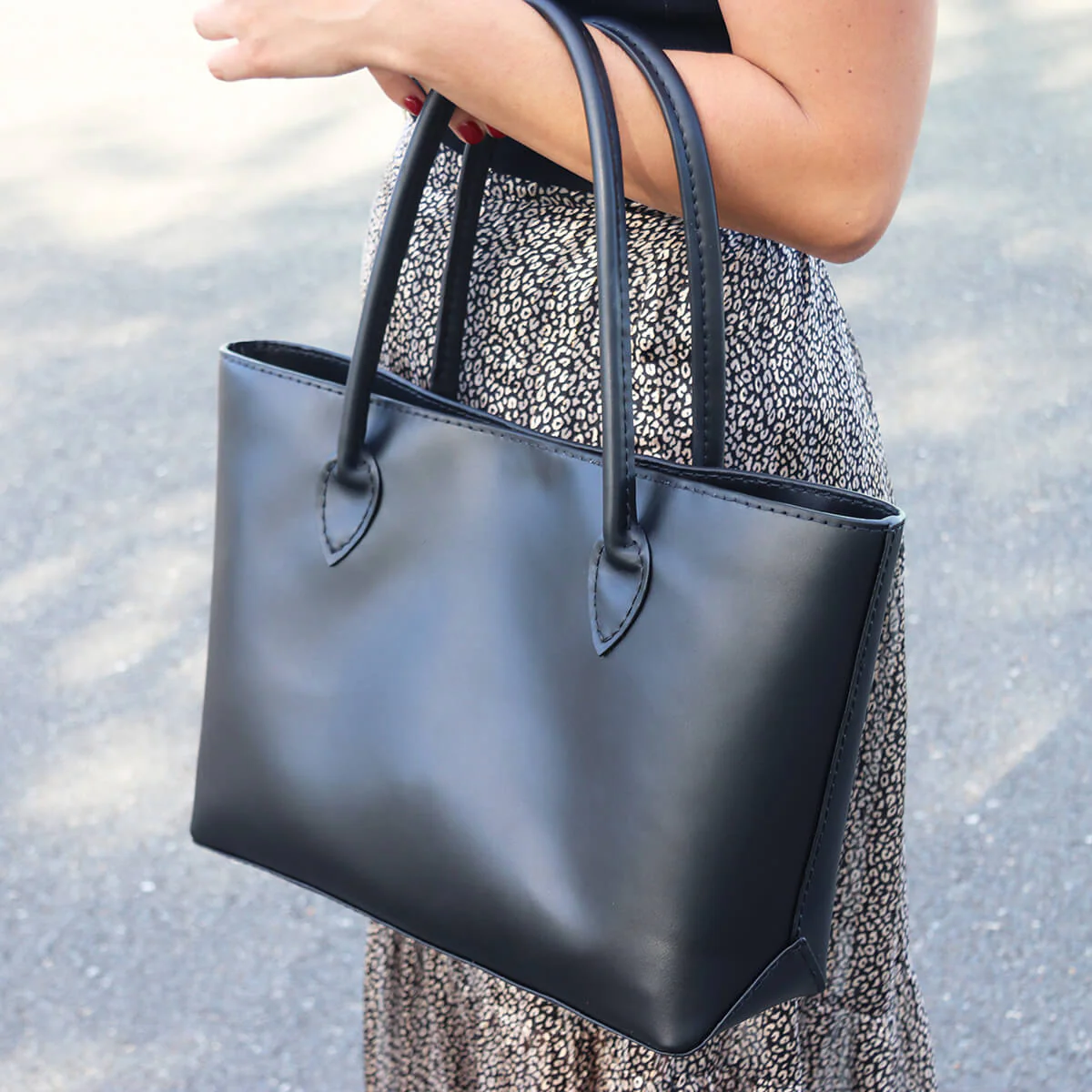 Patron Sac en cuir à coudre à la main
