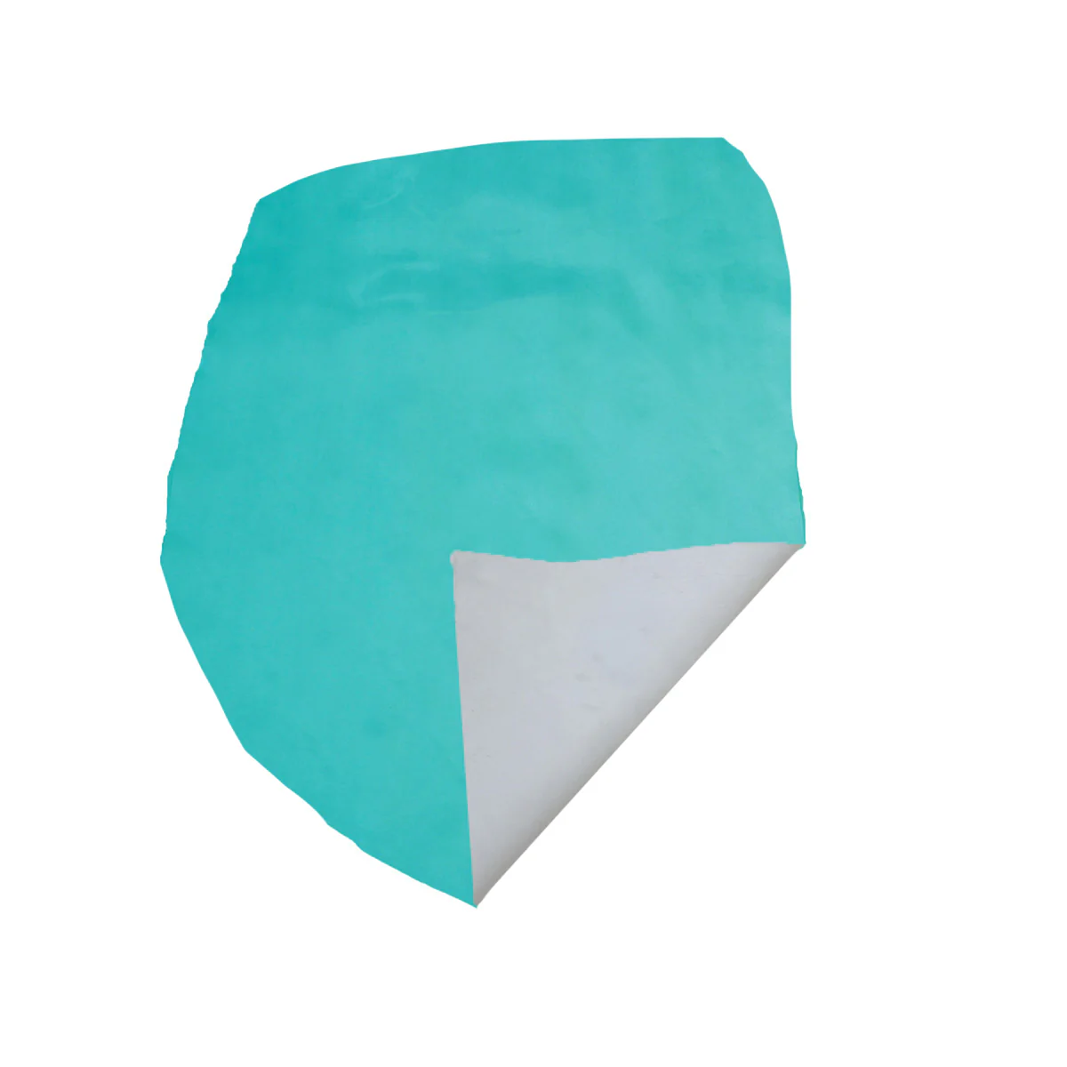 Peau de croûte de cuir de verni - BLEU TURQUOISE N92 - Image 3