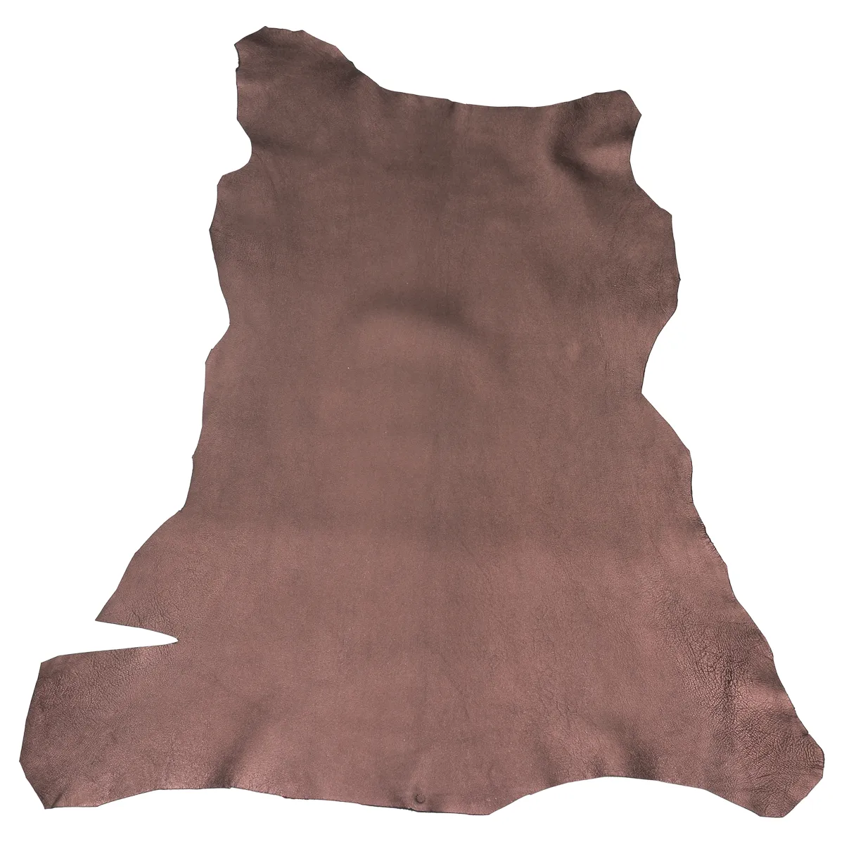 Peau de cuir d'agneau métallisé - BOIS DE ROSE T50 - Image 3