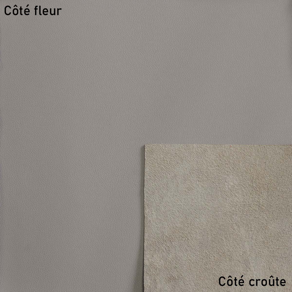 Peau de cuir d'agneau nappa - GRIS TAUPE L54 - Image 2