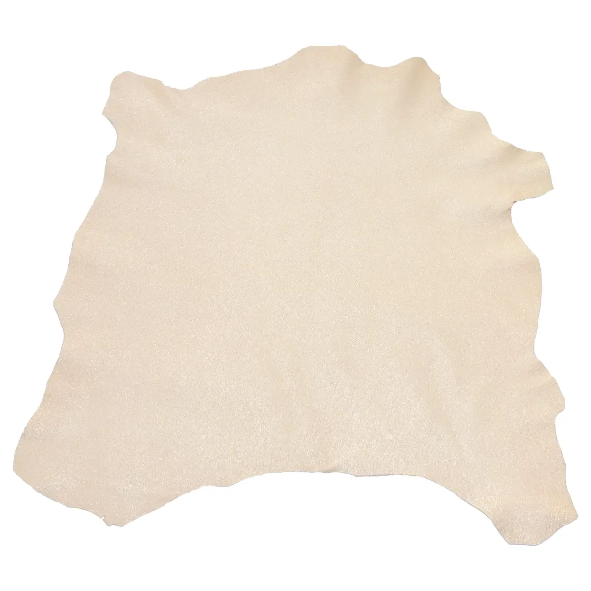 Peau de cuir de chèvre velours fantaisie - BEIGE  grain doré S67 - Image 3