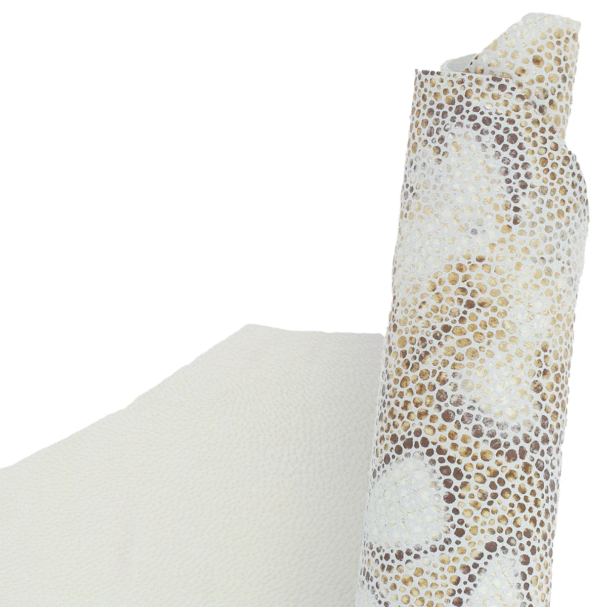 Peau de cuir de chèvre velours fantaisie - imprimé reptile T08