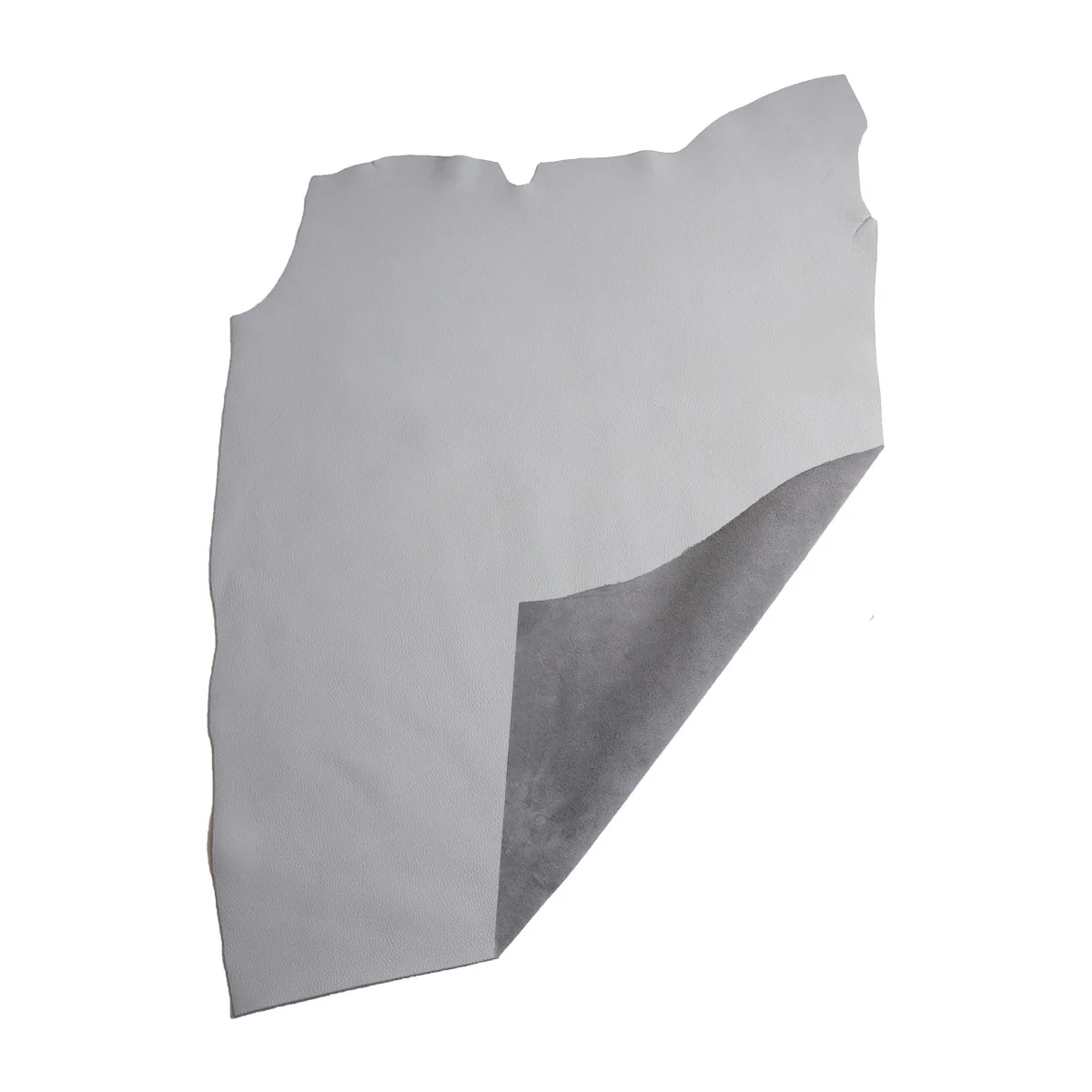 Peau de cuir de taurillon GROGRAIN - GRIS CLAIR R07 - Image 3