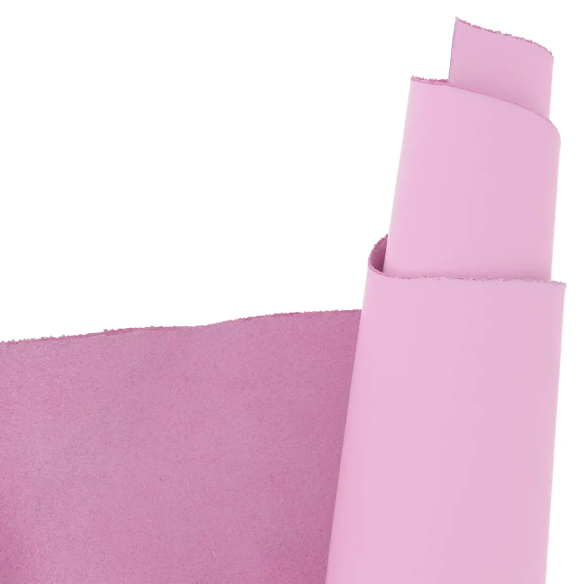 Peau de cuir de vachette effet gommé - ROSE S48
