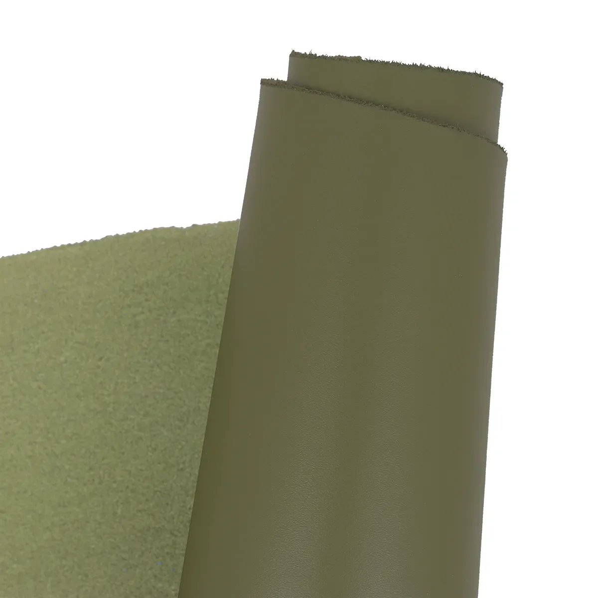 Peau de cuir de vachette - VERT OLIVE S87