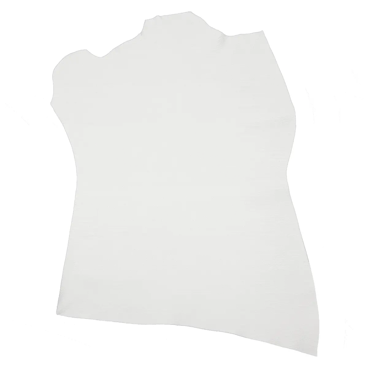 Peau de cuir de veau grain fin - BLANC R60 - Image 3
