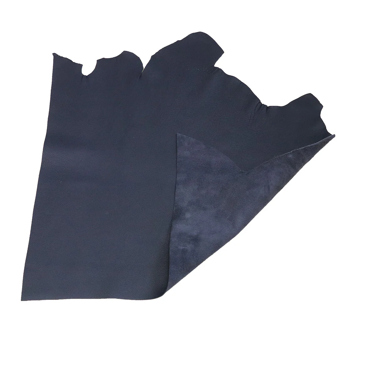 Peau de cuir de veau grainé - BLEU MARINE P70 - Image 3