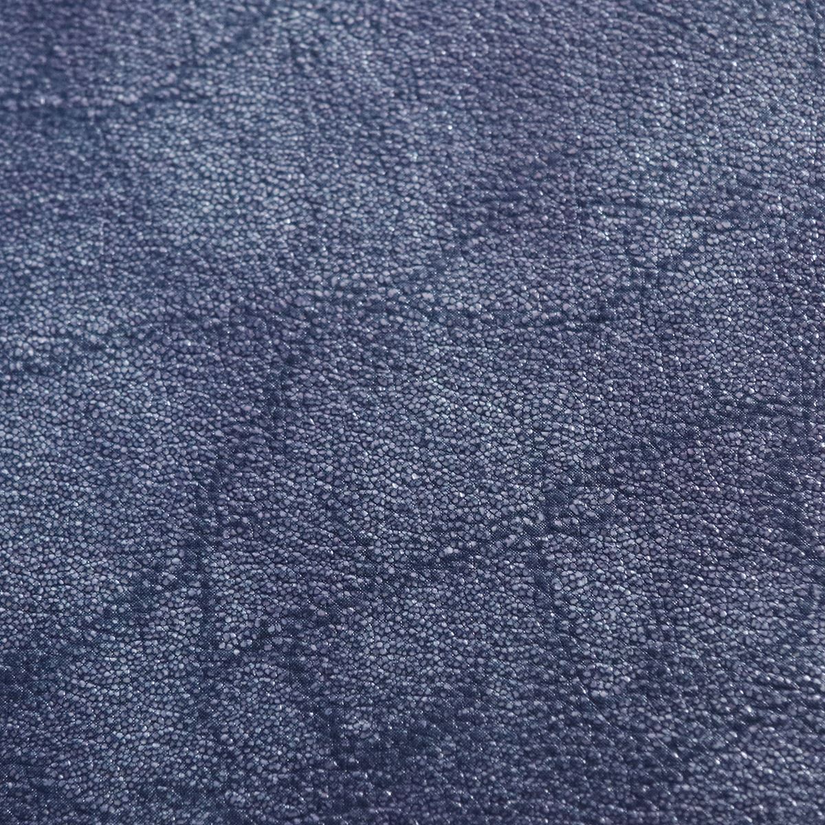 Peau de cuir de veau imitation grain galuchat - BLEU Fantaisie L97 - Image 3
