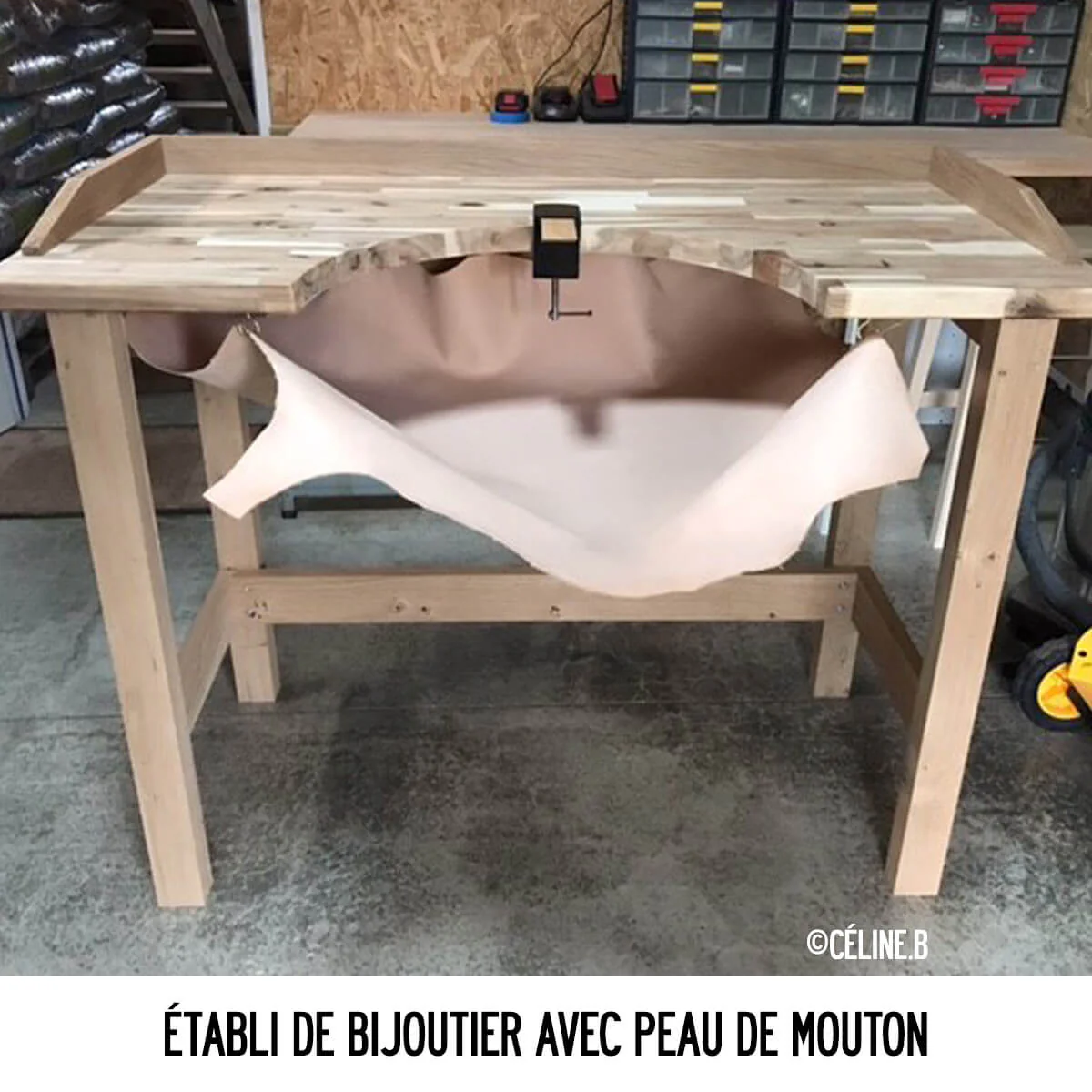 Peau entière de cuir de basane FRANCE - NATUREL BAF01 - 2'choix - Image 3