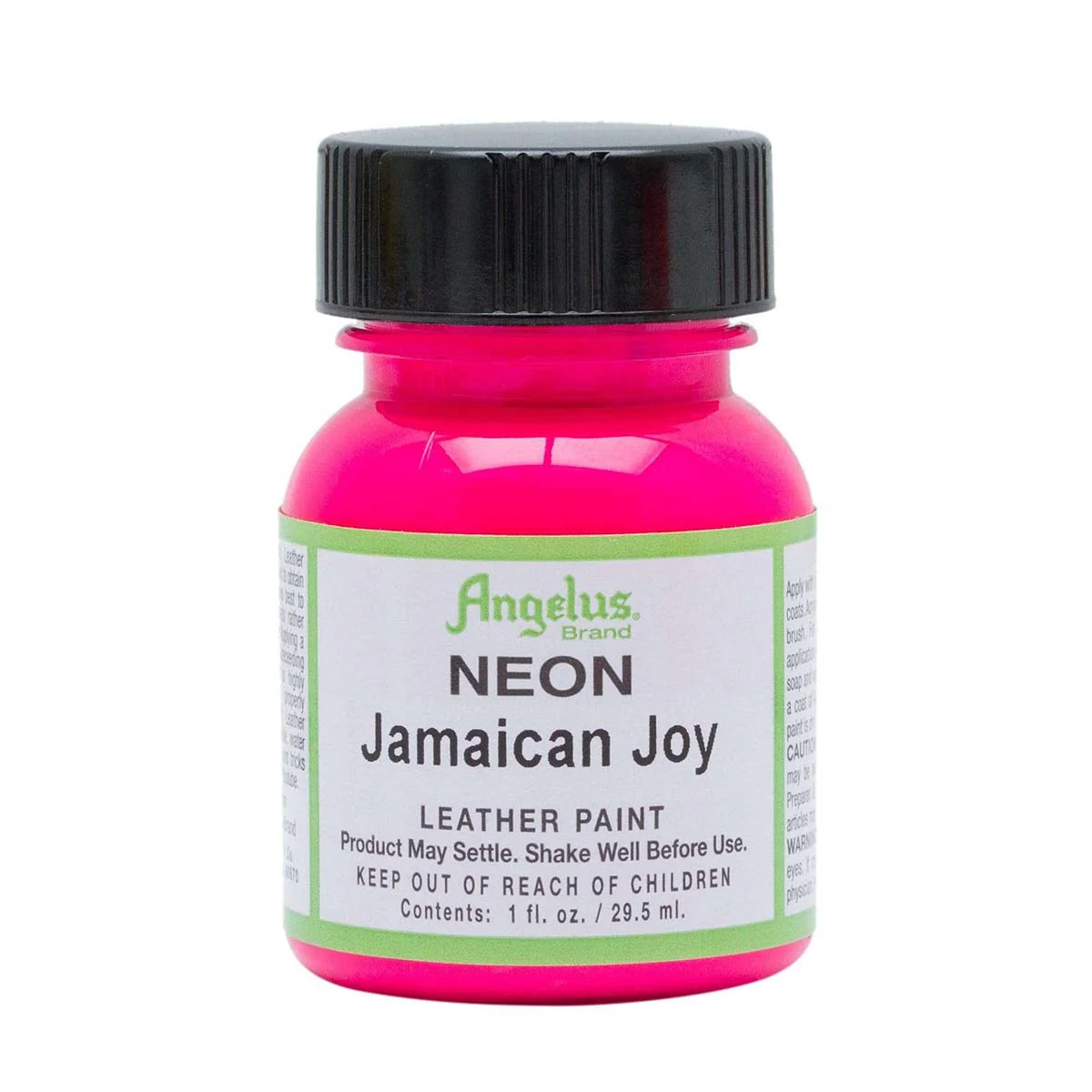 Peinture cuir acrylique - Angelus - Néon - 29,5 ml - Jamaican Joy - 122
