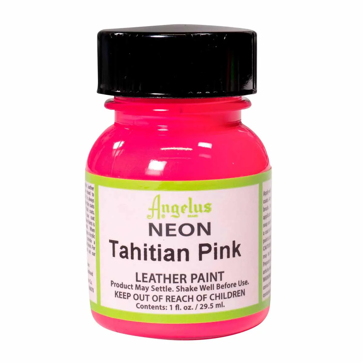 Peinture cuir acrylique - Angelus - Néon - 29,5 ml - Tahitian Pink - 121