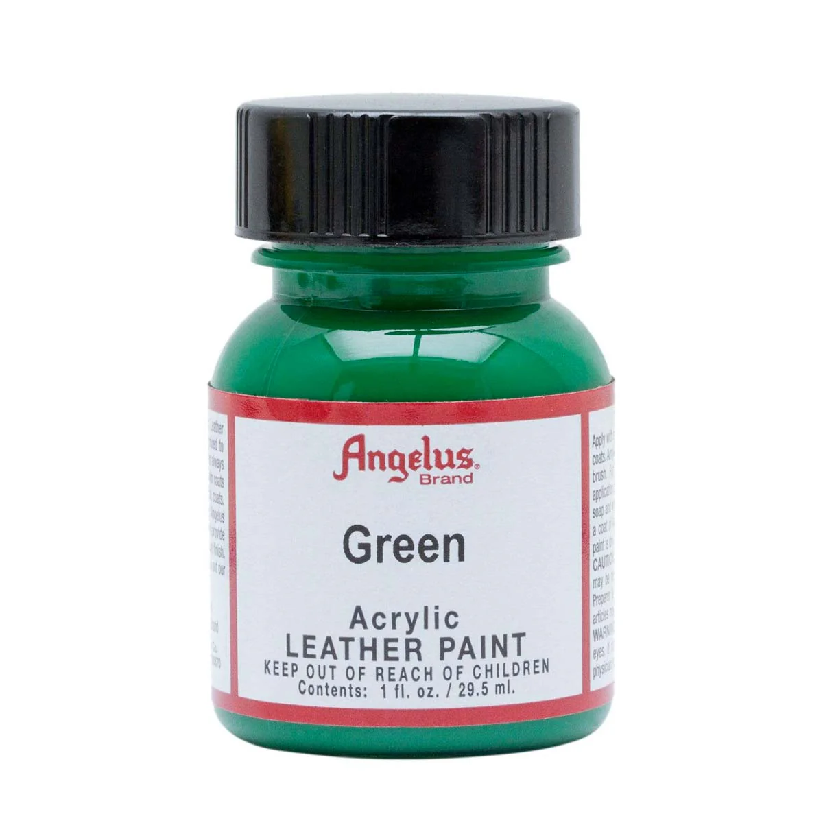 Peinture cuir acrylique - Angelus - Standard - 29,5 ml Green - 050