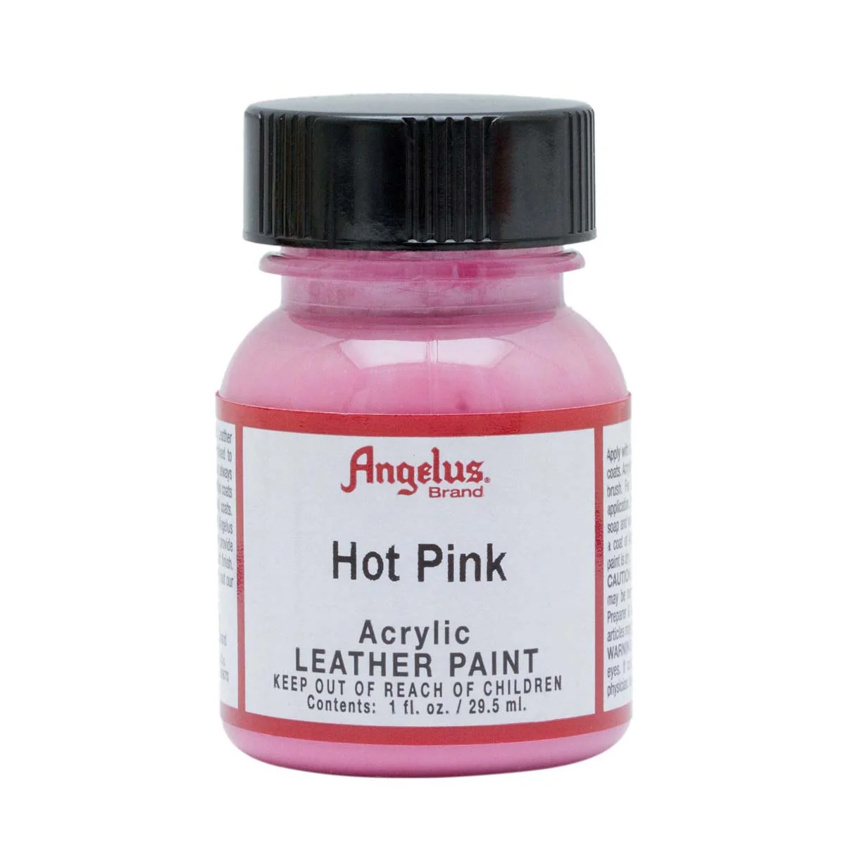 Peinture cuir acrylique - Angelus - Standard - 29,5 ml Hot Pink - 186