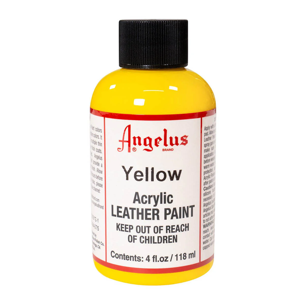 Peinture cuir acrylique - Angelus - Standard - Yellow - 075 - Image 2