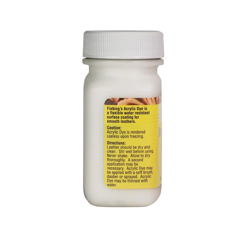 Peinture opaque - Fiebing's Acrylic Dye - 59ml - BLANC / WHITE - Image 4