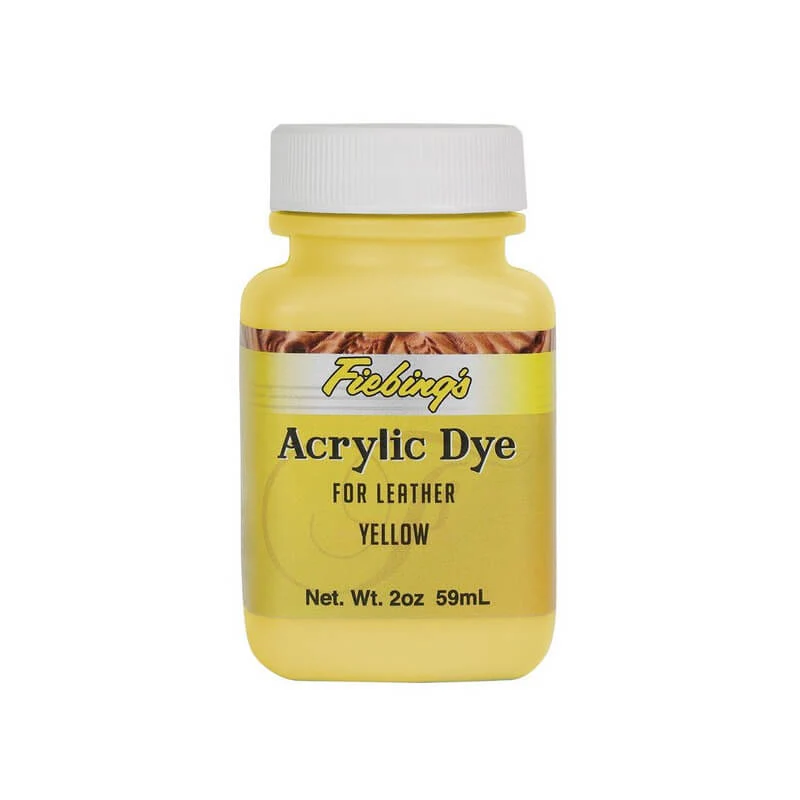 Peinture opaque - Fiebing's Acrylic Dye - 59ml - JAUNE / YELLOW