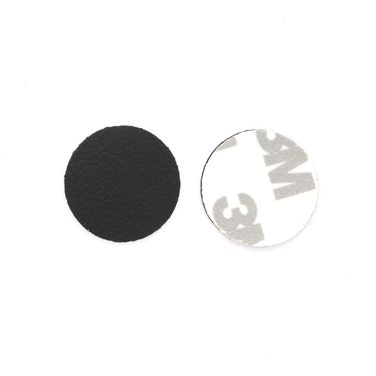 Rond de protection en cuir autocollant - NOIR