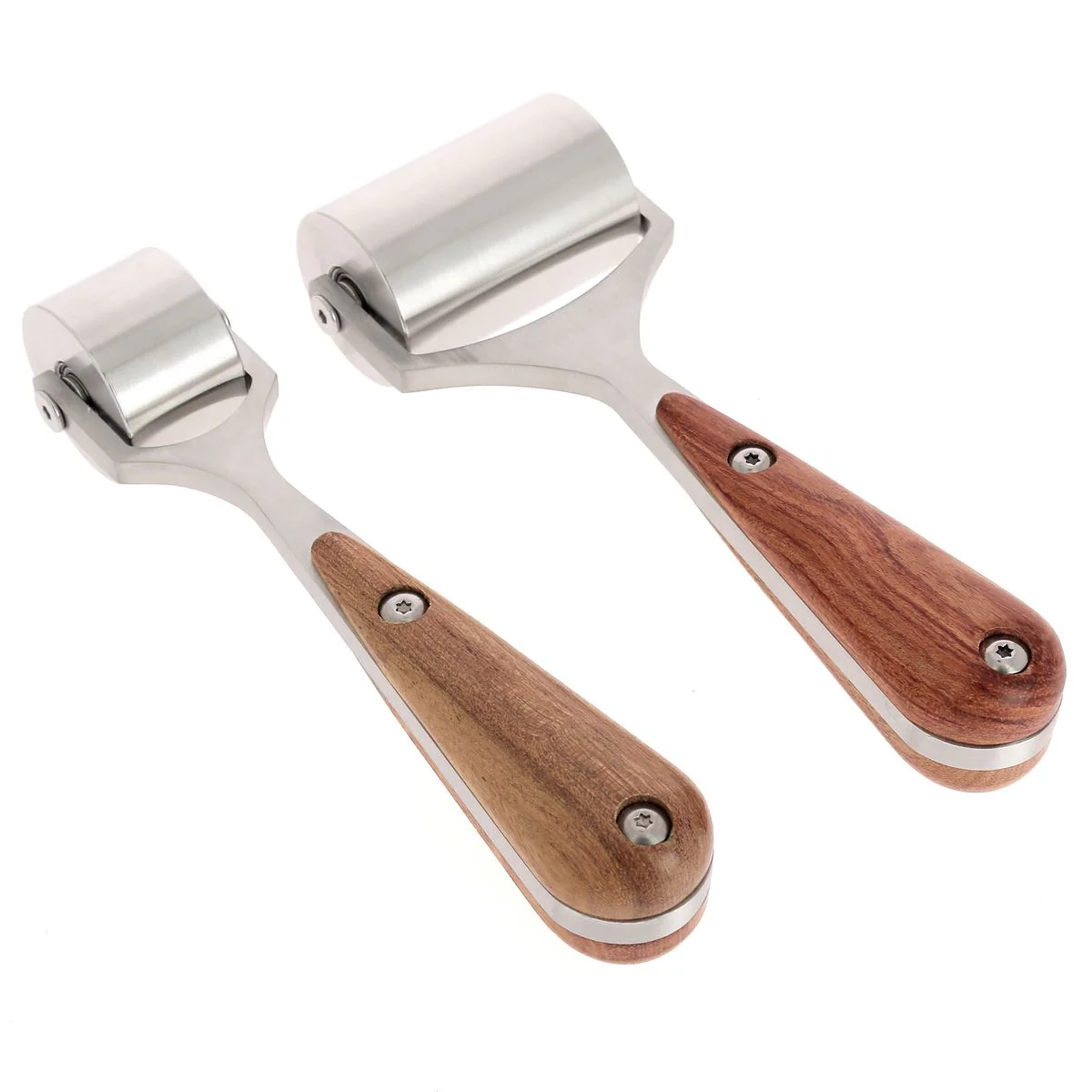 Rouleau inox - Roulette lisse pour presser le cuir - Deco Cuir - Image 3