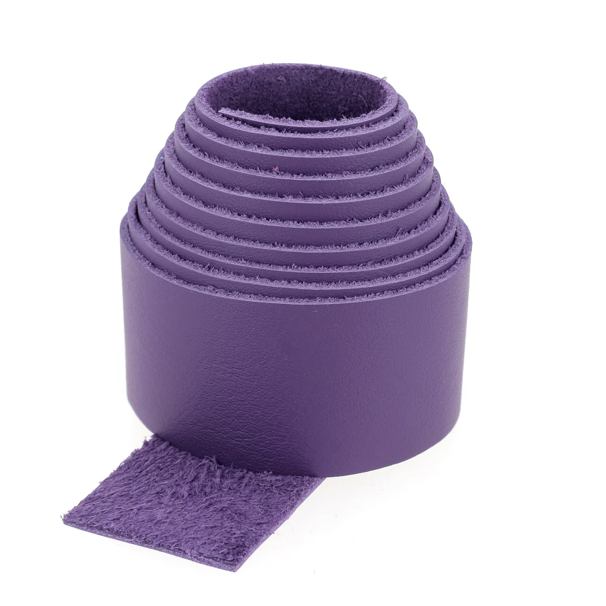Sangle en cuir de vachette SUAVE - VIOLET K40 - Image 2