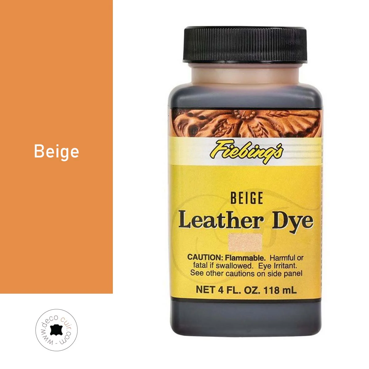 Teinture pour cuir FIEBING'S Leather dye 118ml - BEIGE