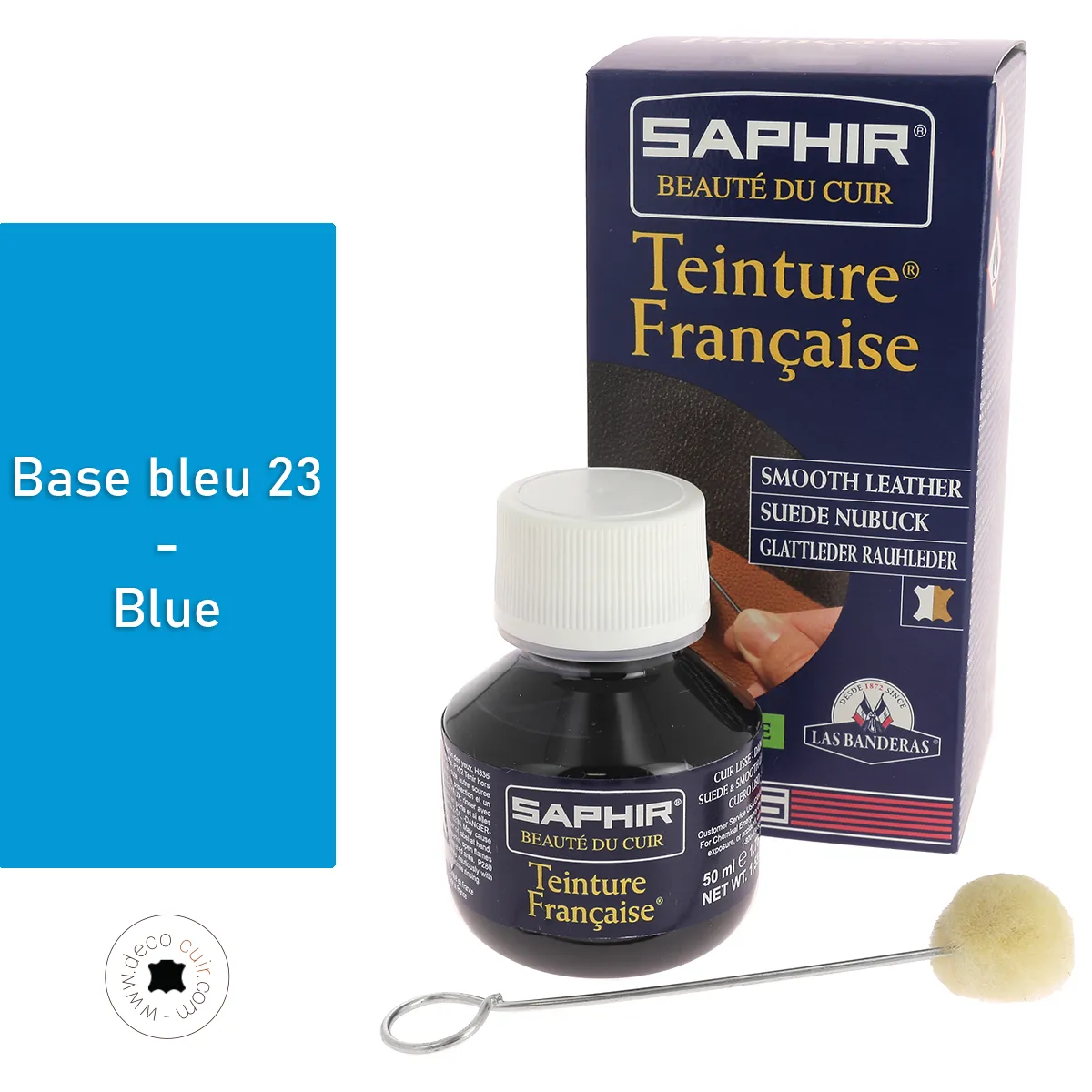 Teinture Française 50ml Saphir - BASE BLEU 23