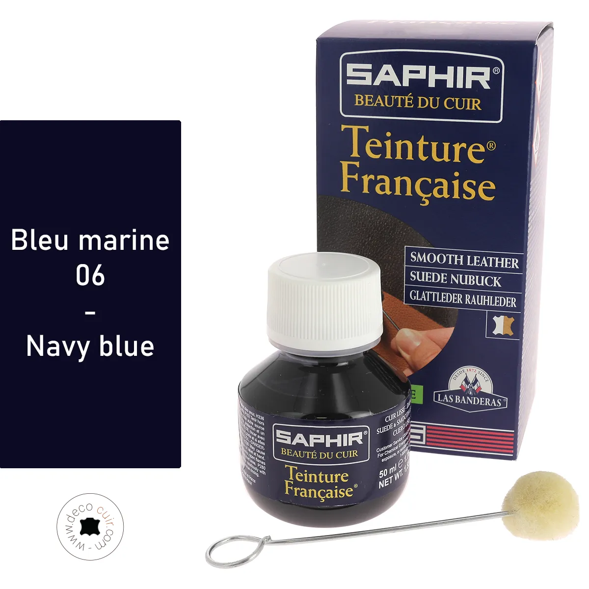 Teinture Française 50ml Saphir - BLEU MARINE 06