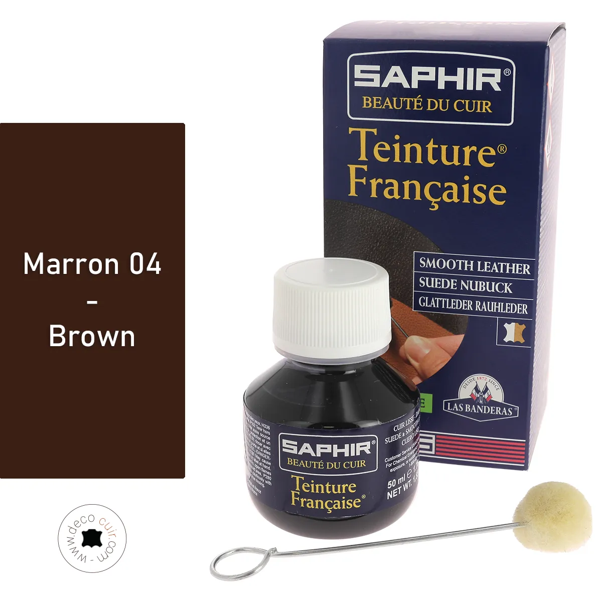 Teinture Française 50ml Saphir - MARRON 04