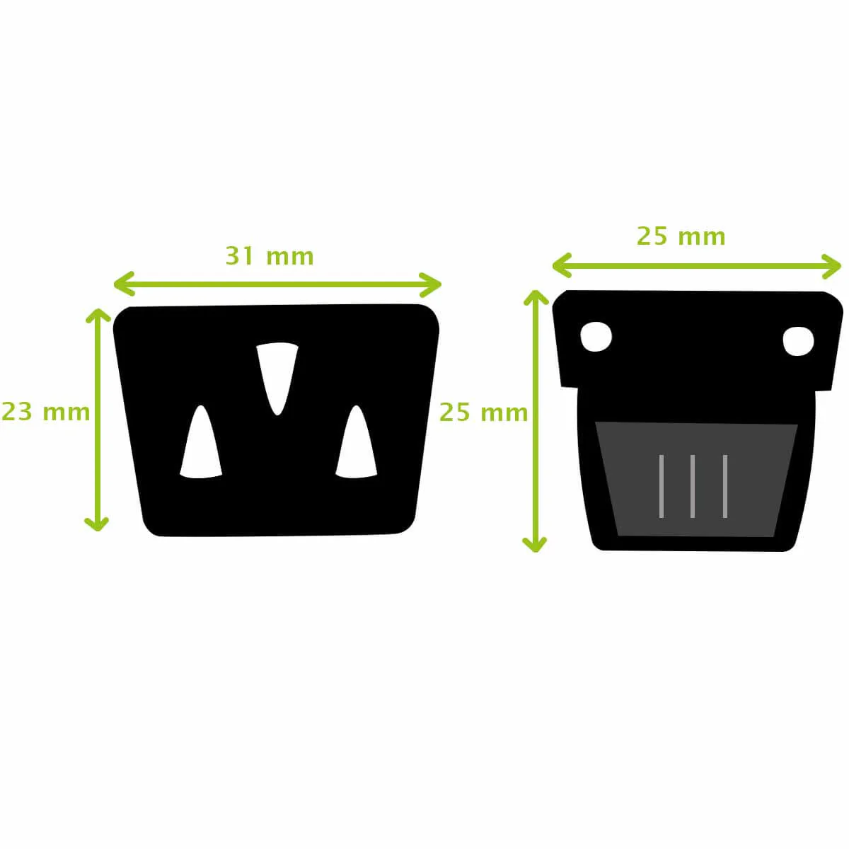 TUCK - Fermeture de cartable - 25x25mm - Image 2